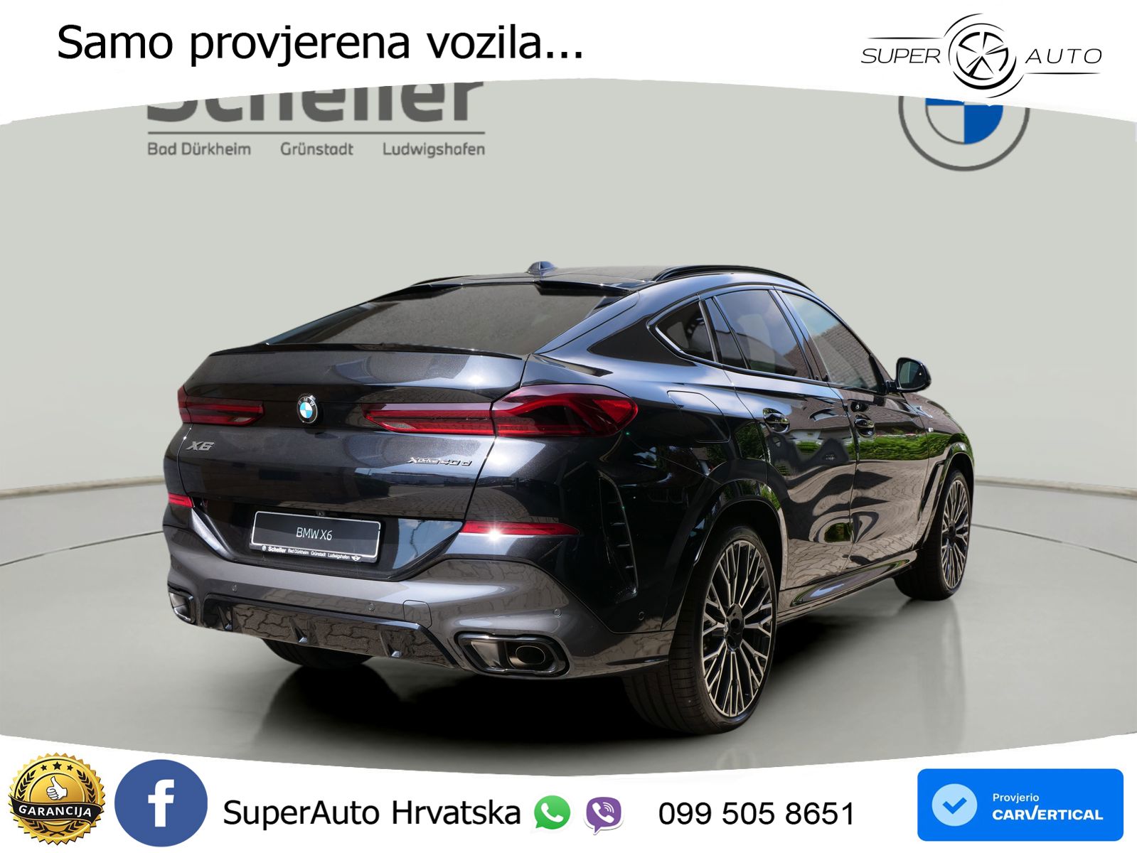 BMW X6 40d (352 KS) xDrive Steptronic M Sport LED+GR SJED+ACC