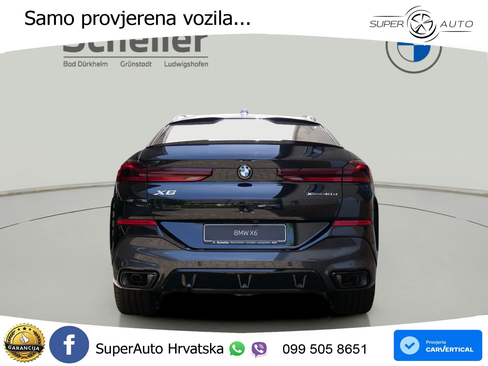 BMW X6 40d (352 KS) xDrive Steptronic M Sport LED+GR SJED+ACC