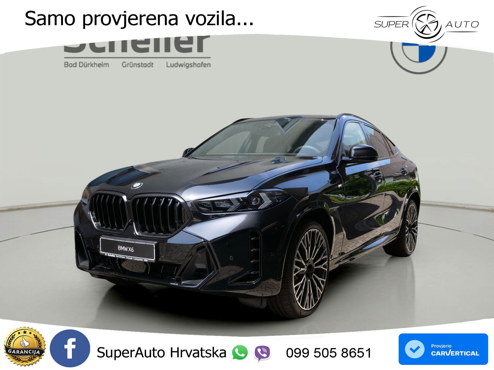 BMW X6 40d (352 KS) xDrive Steptronic M Sport LED+GR SJED+ACC