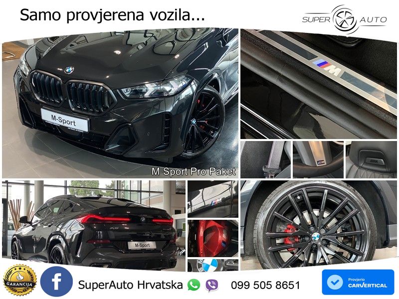 BMW X6 40d (352 KS) xDrive Steptronic M Sport LED+GR SJED+ACC