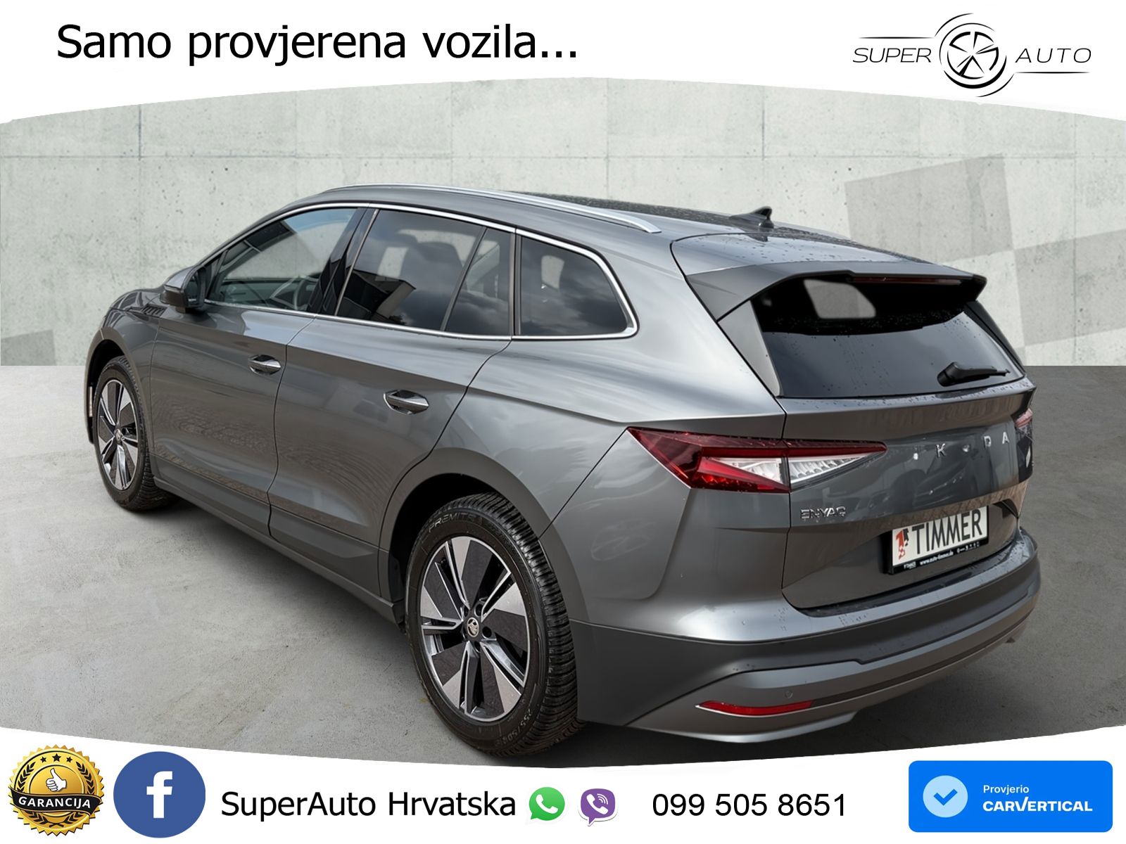 Škoda Enyaq iV 85x 82 kWh (286 KS) AWD