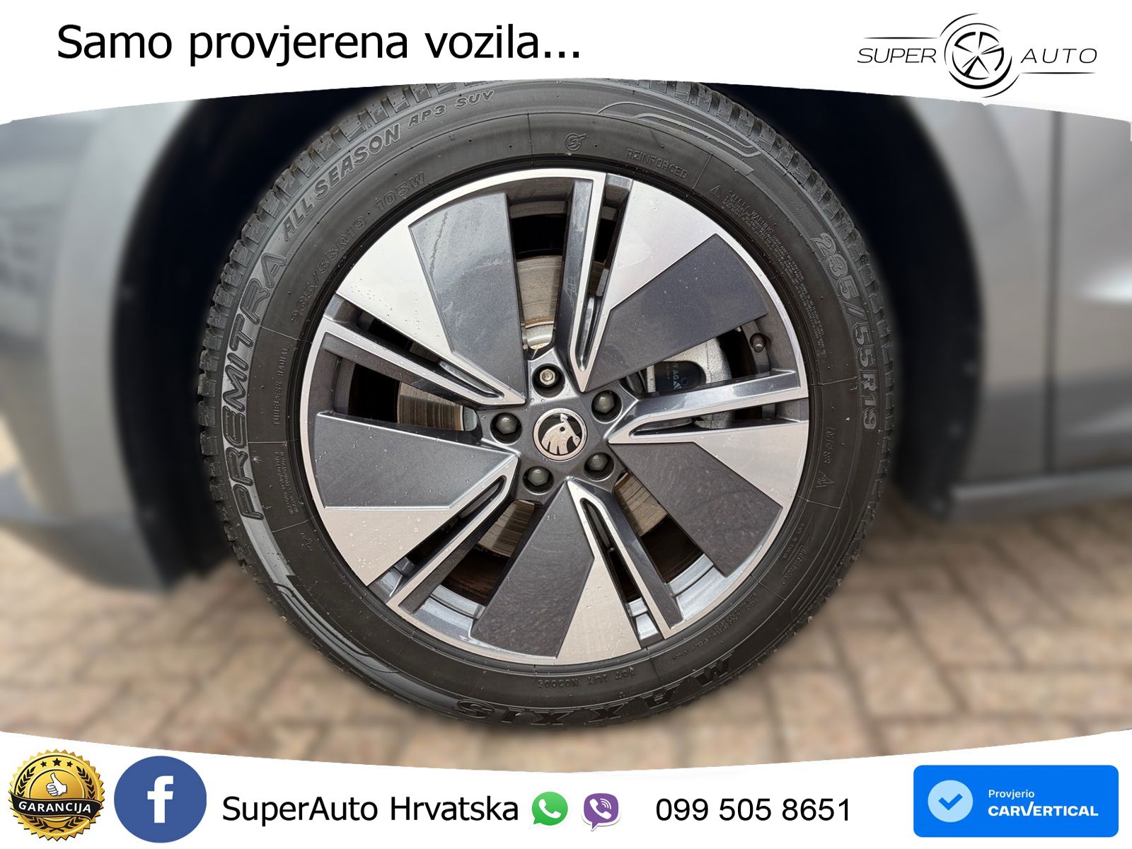 Škoda Enyaq iV 85x 82 kWh (286 KS) AWD