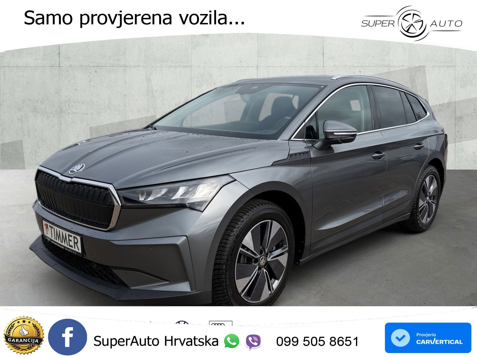 Škoda Enyaq iV 85x 82 kWh (286 KS) AWD