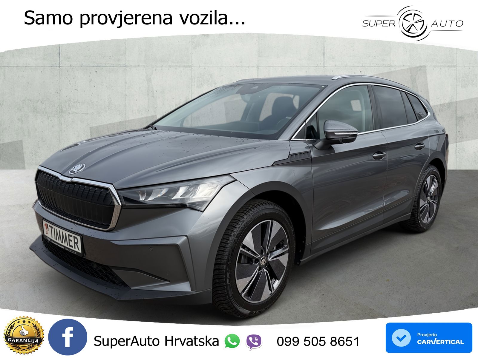 Škoda Enyaq iV 85x 82 kWh (286 KS) AWD