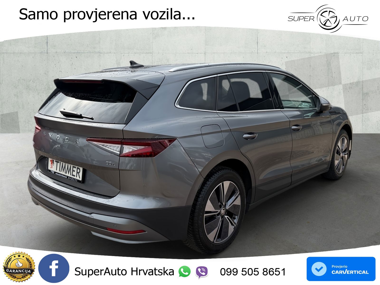 Škoda Enyaq iV 85x 82 kWh (286 KS) AWD