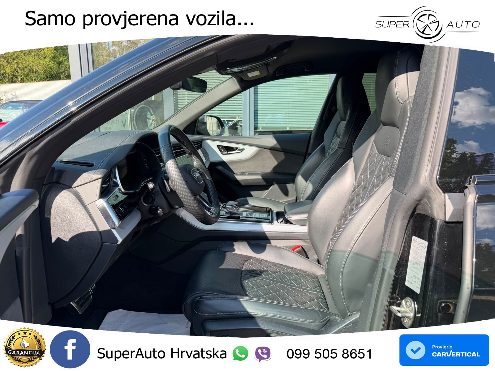 Audi Q8 55 TFSI V6 (340 KS) quattro Tiptronic S line LED+GR SJED+ACC