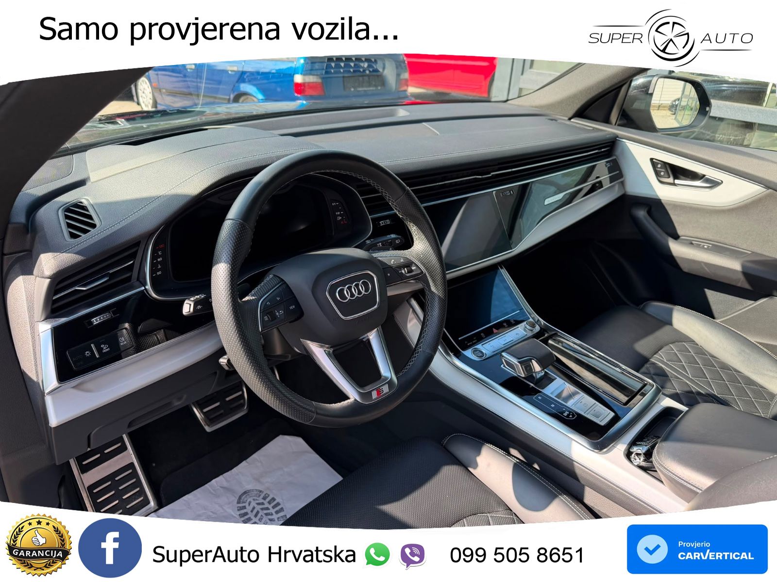 Audi Q8 55 TFSI V6 (340 KS) quattro Tiptronic S line LED+GR SJED+ACC