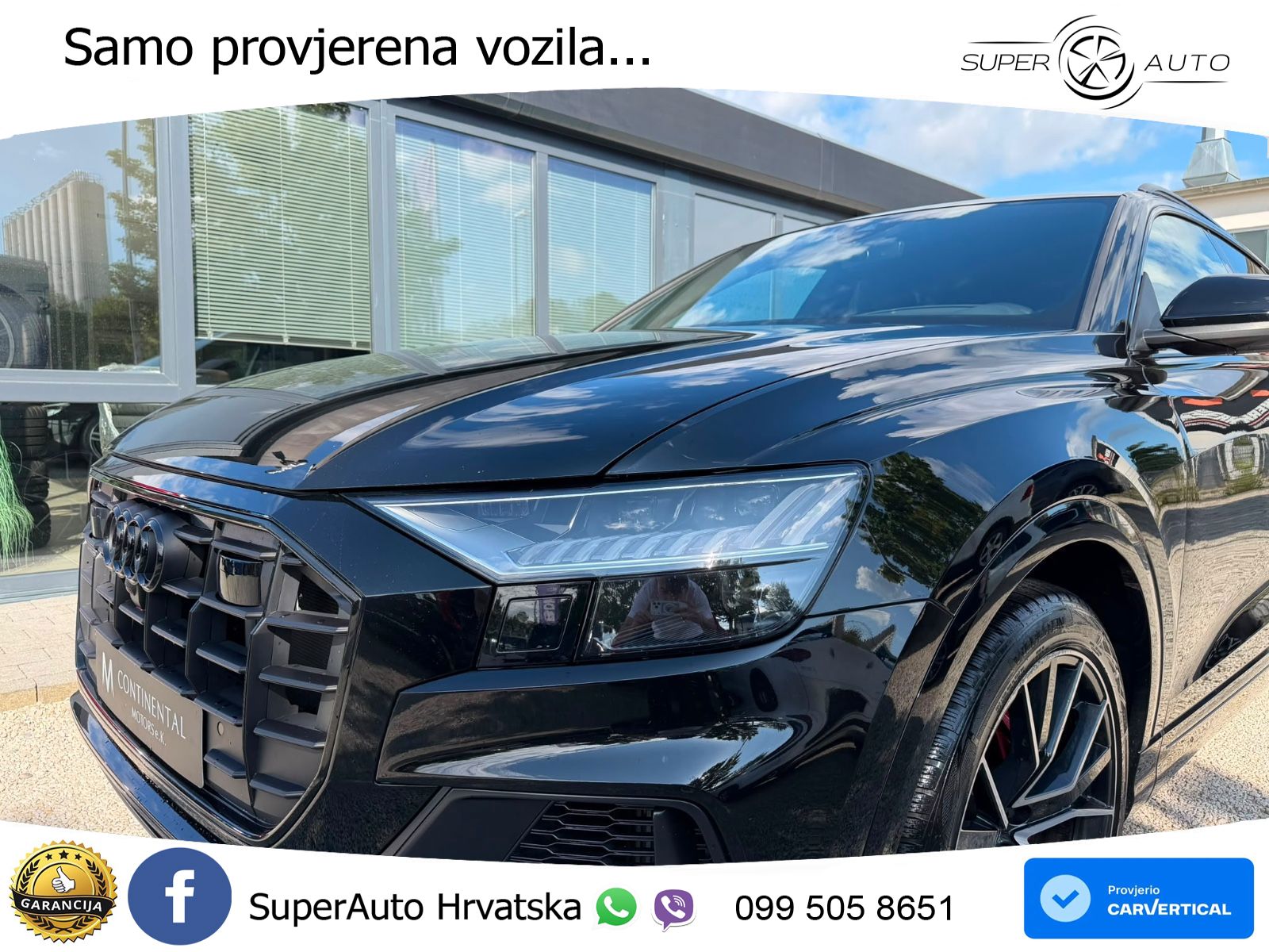 Audi Q8 55 TFSI V6 (340 KS) quattro Tiptronic S line LED+GR SJED+ACC