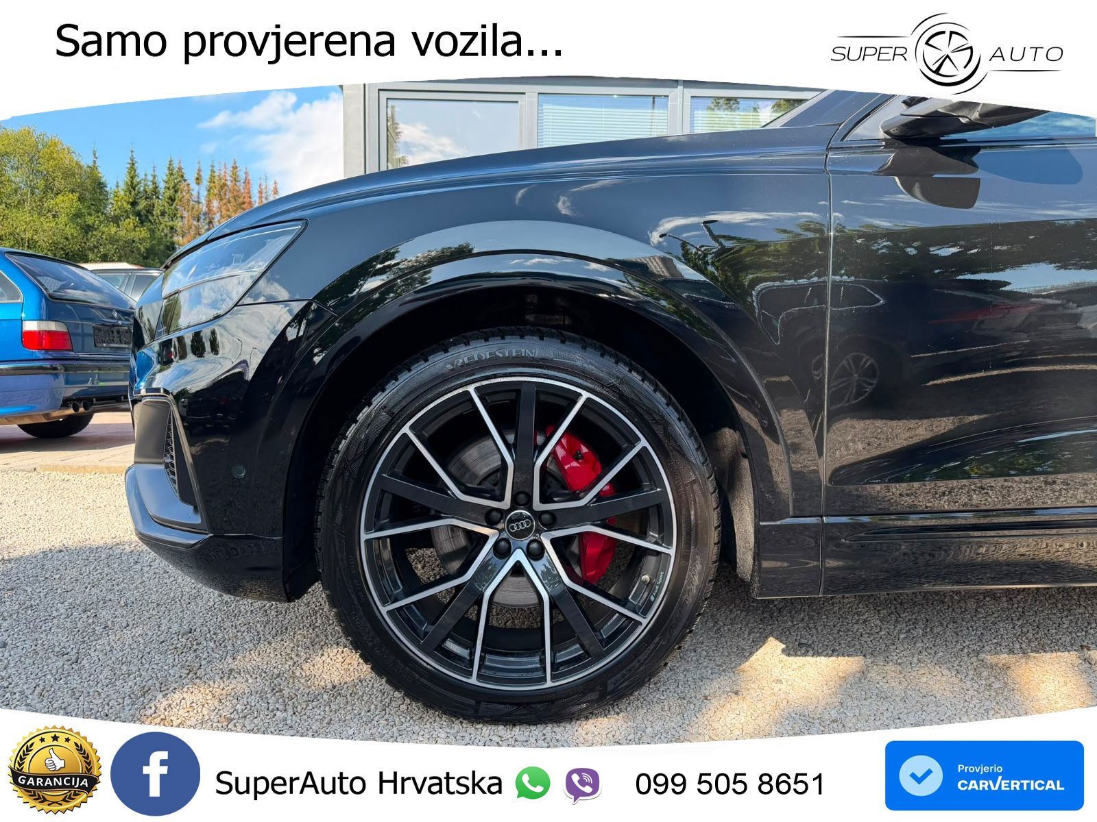 Audi Q8 55 TFSI V6 (340 KS) quattro Tiptronic S line LED+GR SJED+ACC
