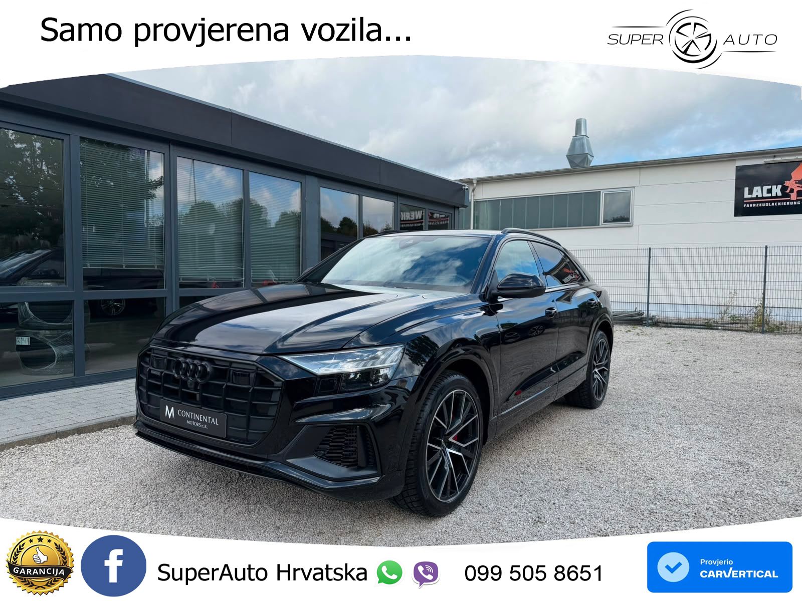 Audi Q8 55 TFSI V6 (340 KS) quattro Tiptronic S line LED+GR SJED+ACC