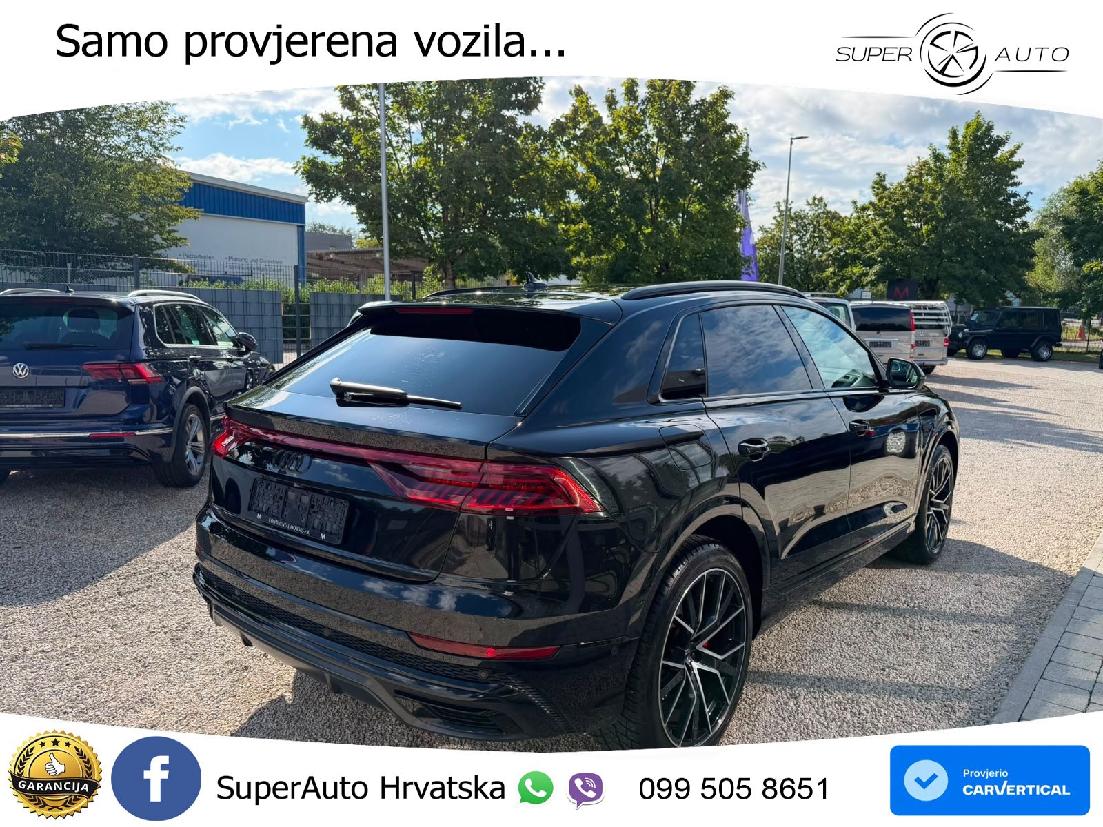 Audi Q8 55 TFSI V6 (340 KS) quattro Tiptronic S line LED+GR SJED+ACC