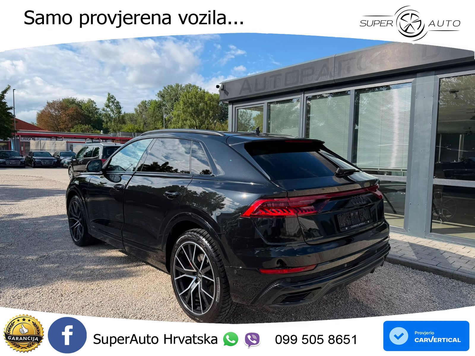 Audi Q8 55 TFSI V6 (340 KS) quattro Tiptronic S line LED+GR SJED+ACC