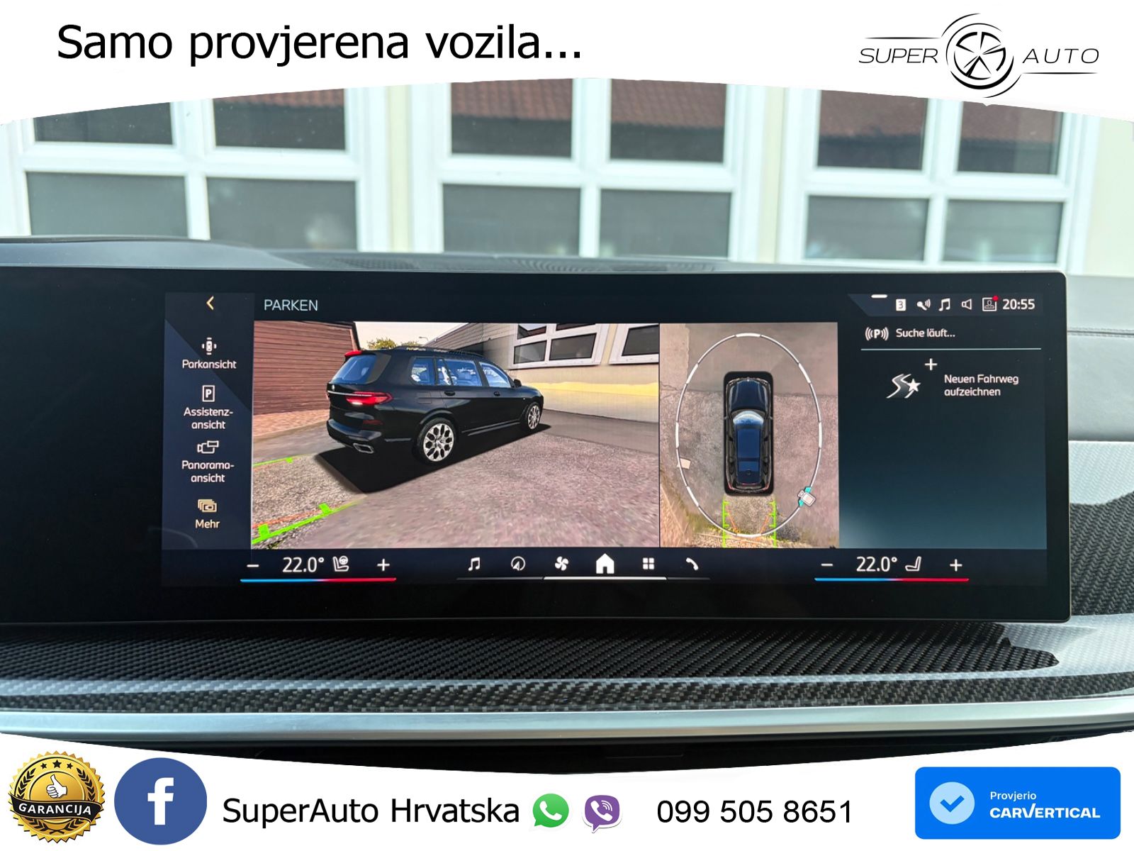 BMW X7 40d (352 KS) xDrive Steptronic M Sport LED+GR SJED+ACC