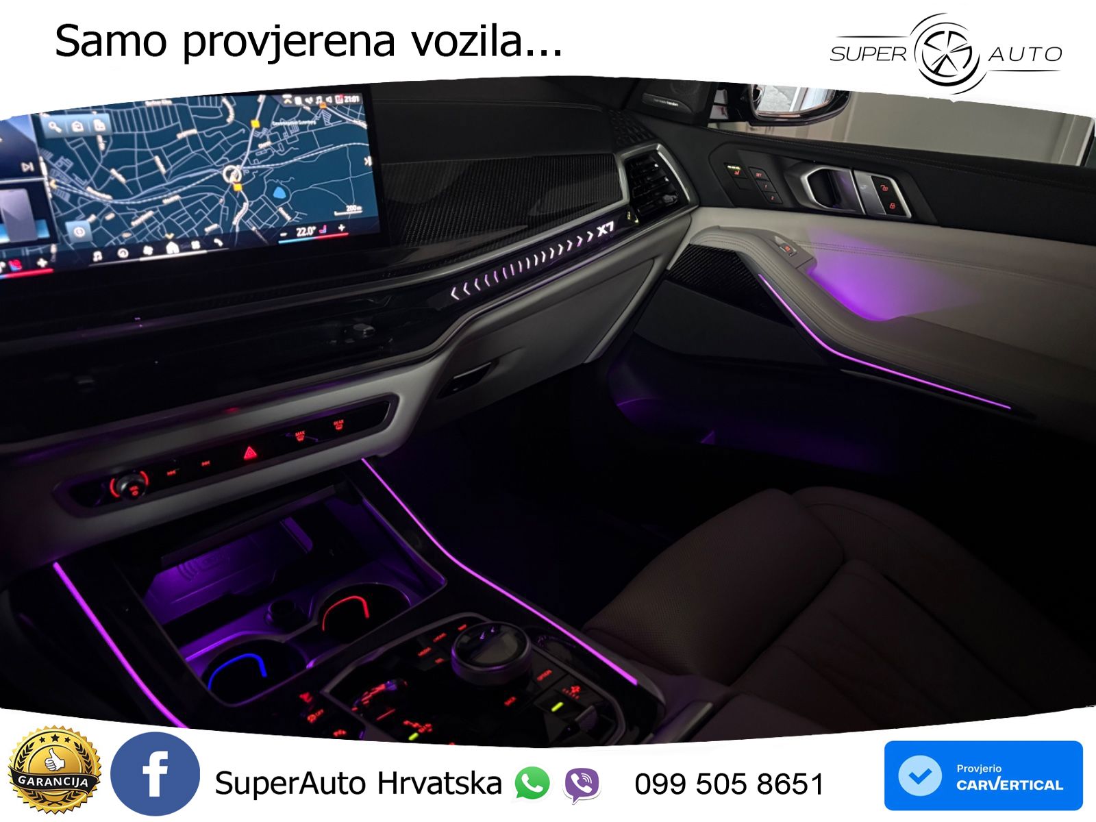 BMW X7 40d (352 KS) xDrive Steptronic M Sport LED+GR SJED+ACC