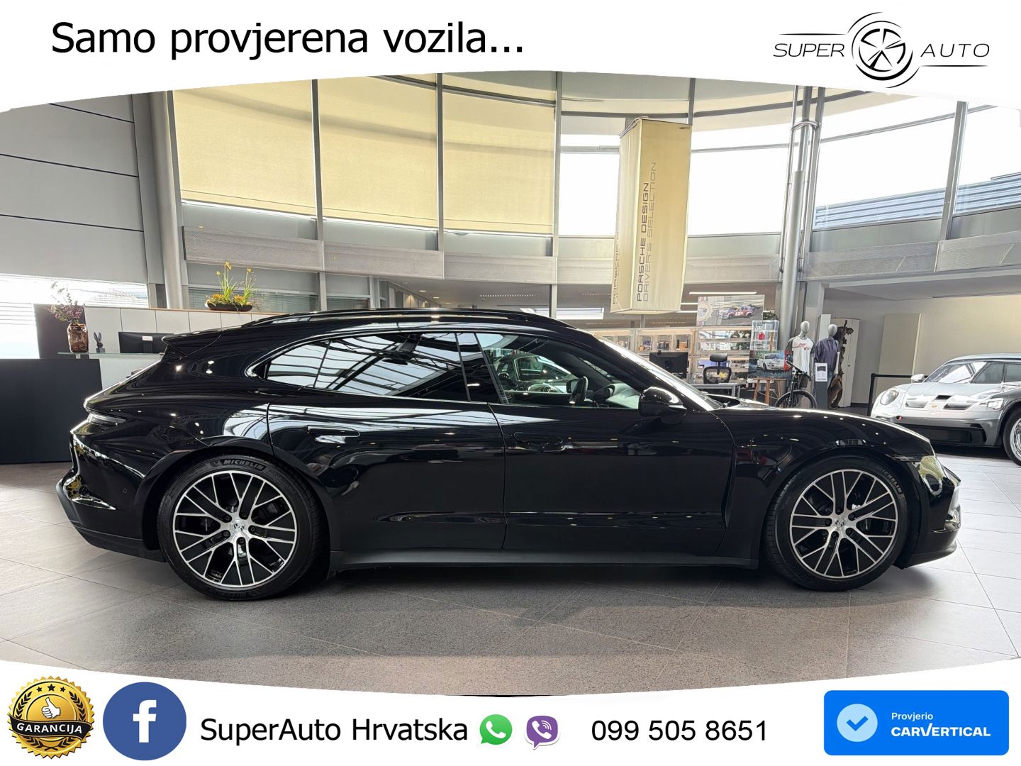 Porsche Taycan Sport Turismo 4S 105 kWh (598 KS)