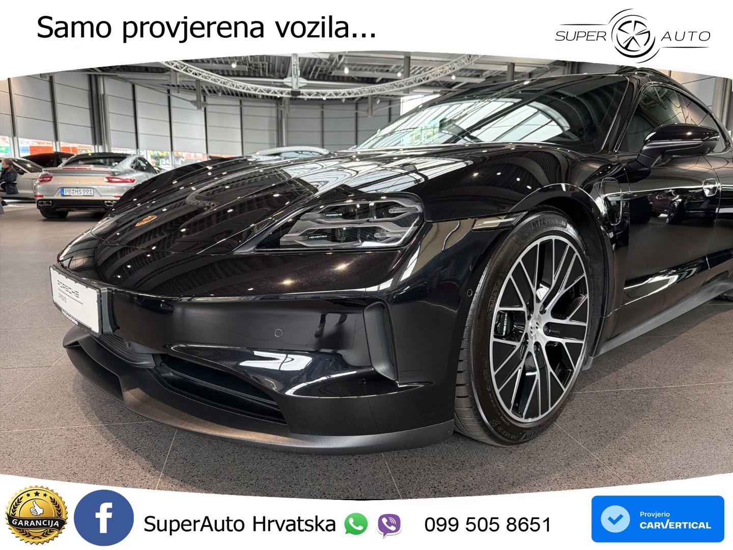 Porsche Taycan Sport Turismo 4S 105 kWh (598 KS)