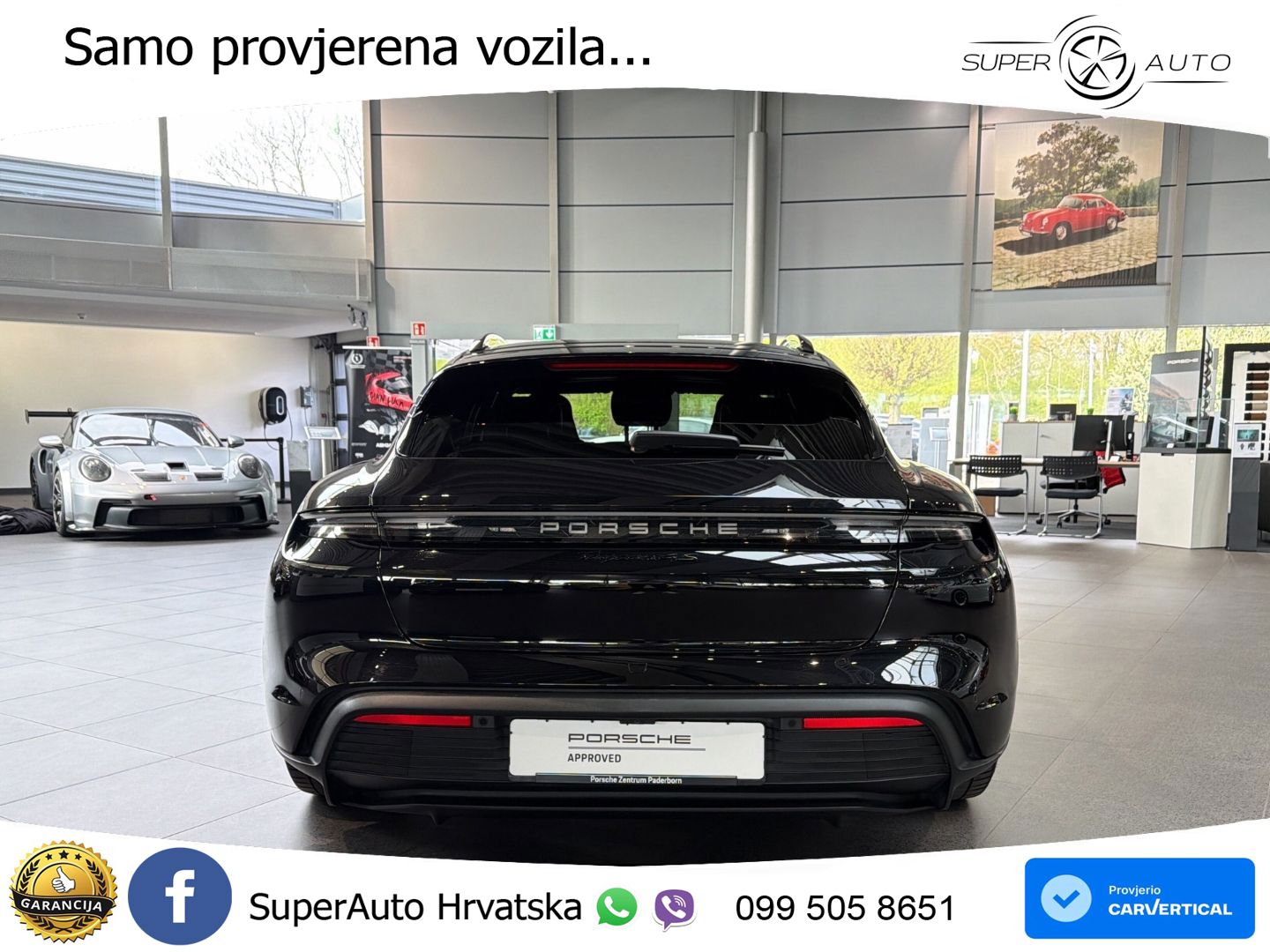 Porsche Taycan Sport Turismo 4S 105 kWh (598 KS)