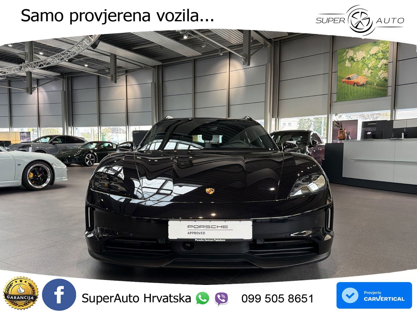 Porsche Taycan Sport Turismo 4S 105 kWh (598 KS)