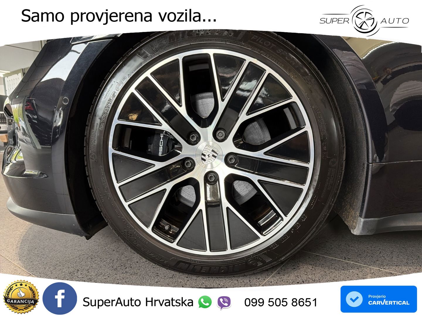 Porsche Taycan Sport Turismo 4S 105 kWh (598 KS)