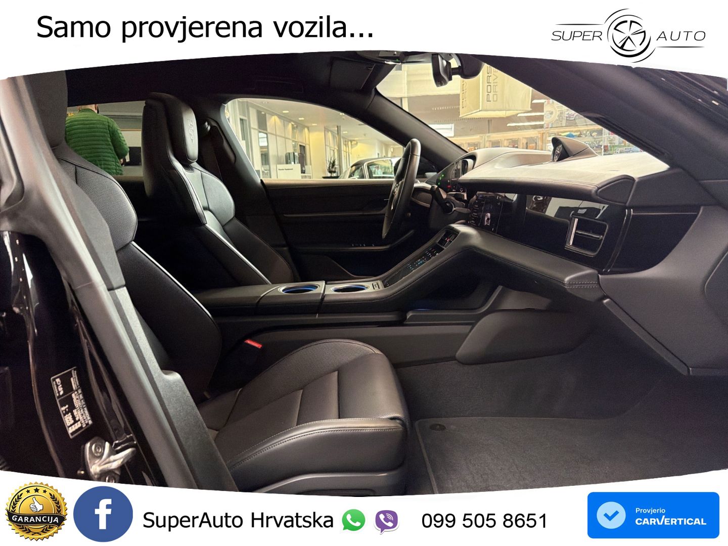 Porsche Taycan Sport Turismo 4S 105 kWh (598 KS)