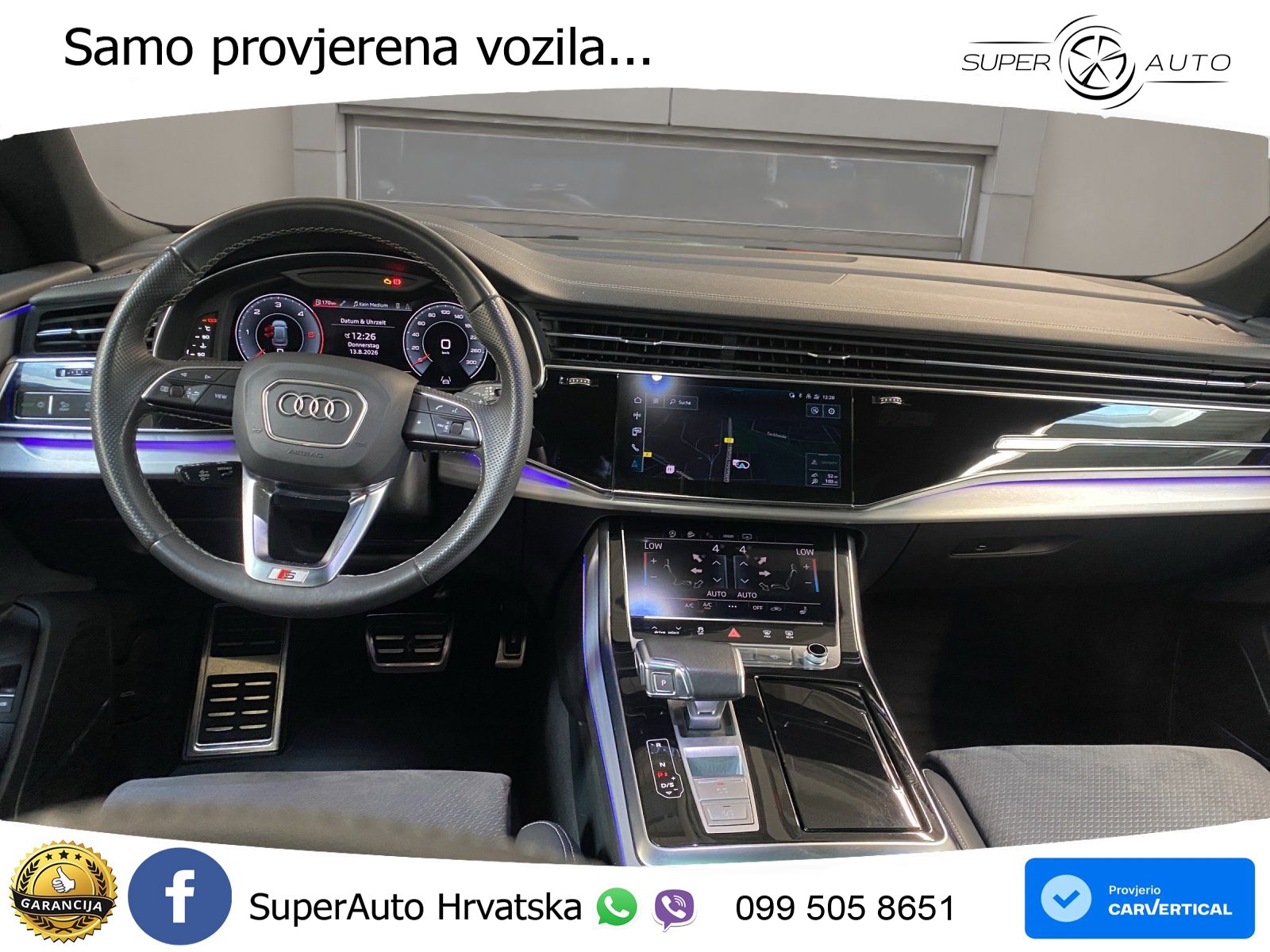 Audi Q8 50 TDI V6 (286 KS) quattro Tiptronic