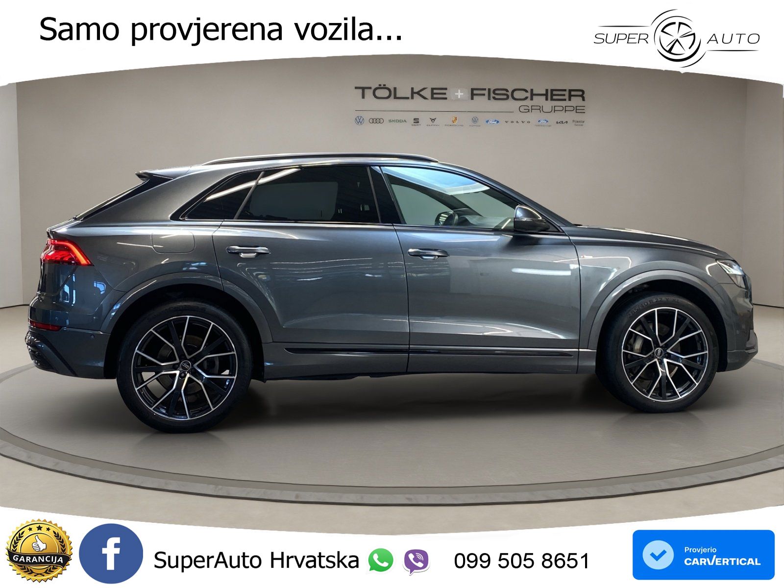 Audi Q8 50 TDI V6 (286 KS) quattro Tiptronic