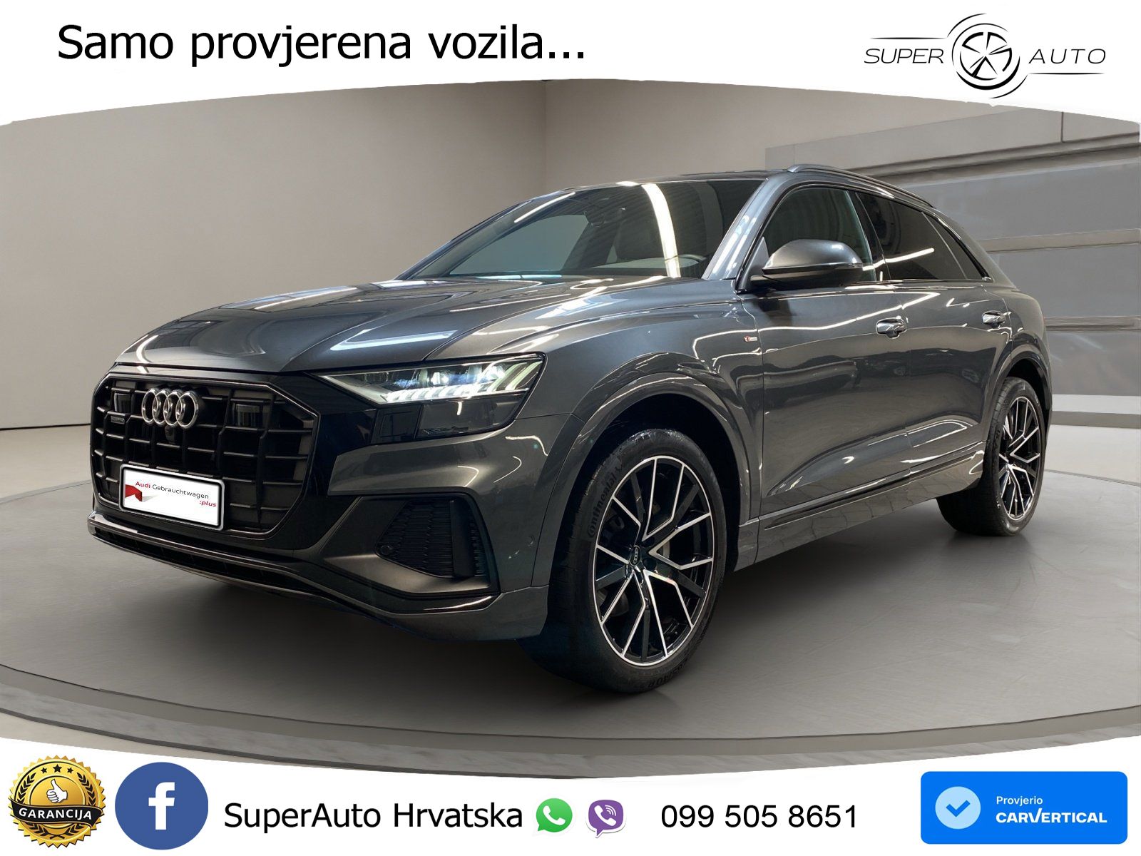 Audi Q8 50 TDI V6 (286 KS) quattro Tiptronic