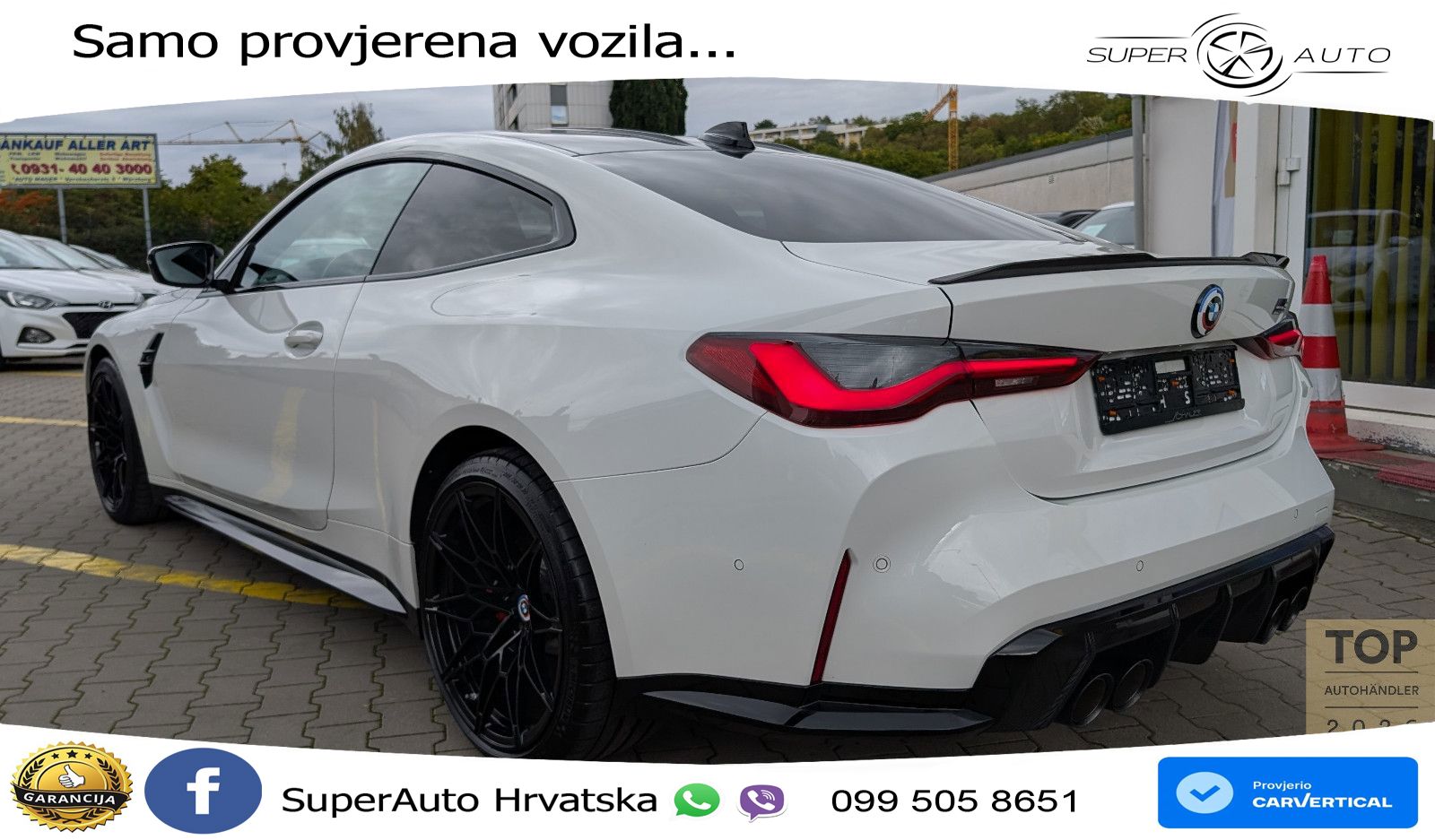 BMW M4 Competition 3.0 (510 KS) Steptronic