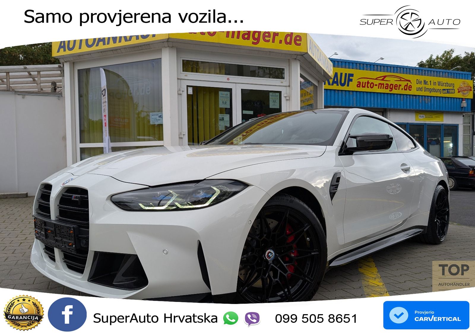BMW M4 Competition 3.0 (510 KS) Steptronic