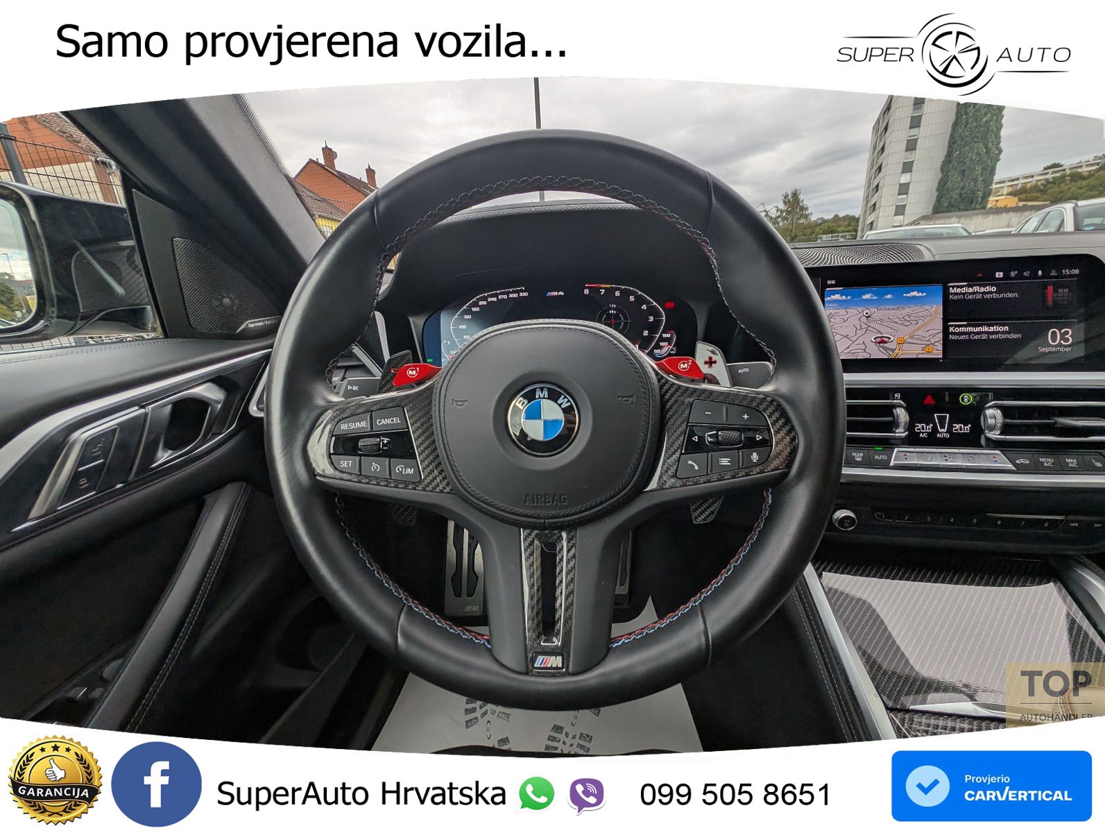 BMW M4 Competition 3.0 (510 KS) Steptronic