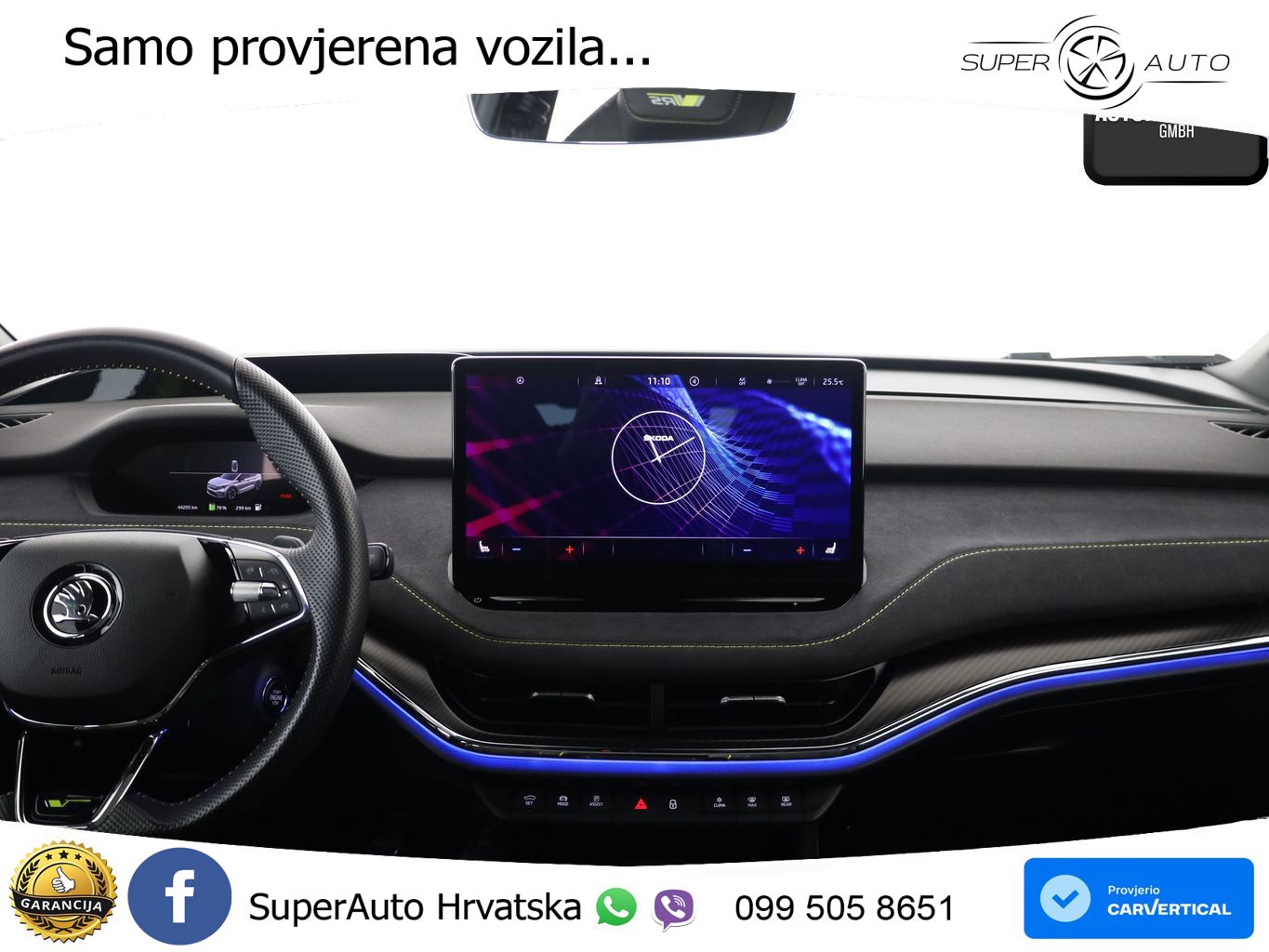 Škoda Enyaq Coupe iV RS 82 kWh (299 KS) AWD LED+GR SJED+ACC