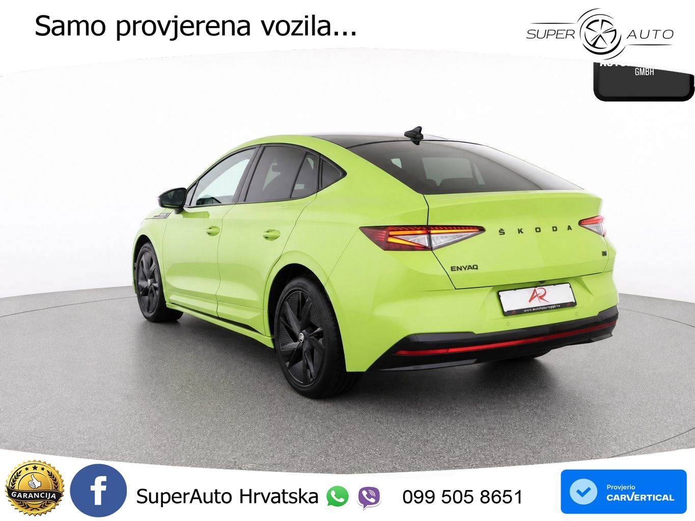 Škoda Enyaq Coupe iV RS 82 kWh (299 KS) AWD LED+GR SJED+ACC