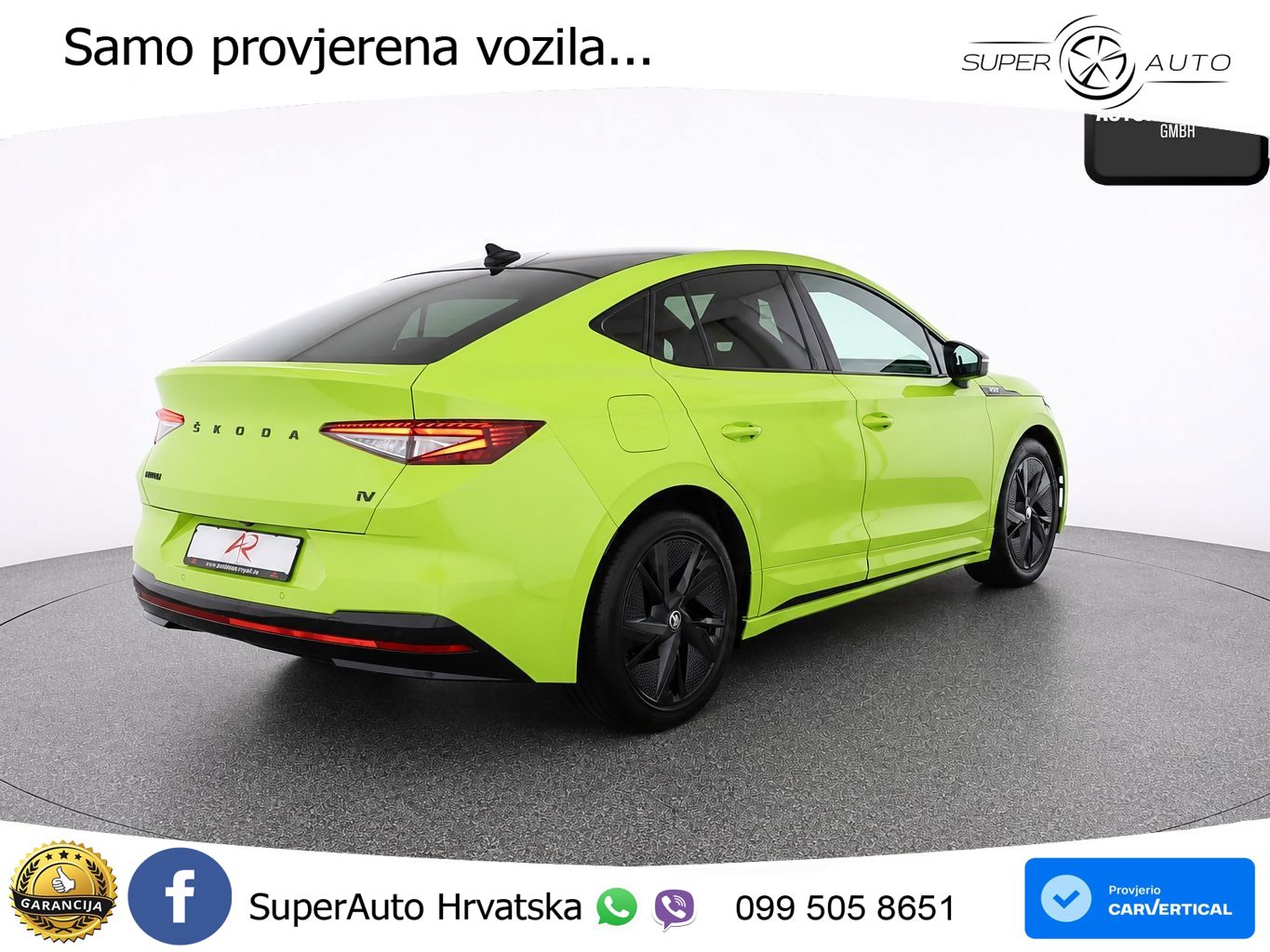 Škoda Enyaq Coupe iV RS 82 kWh (299 KS) AWD LED+GR SJED+ACC