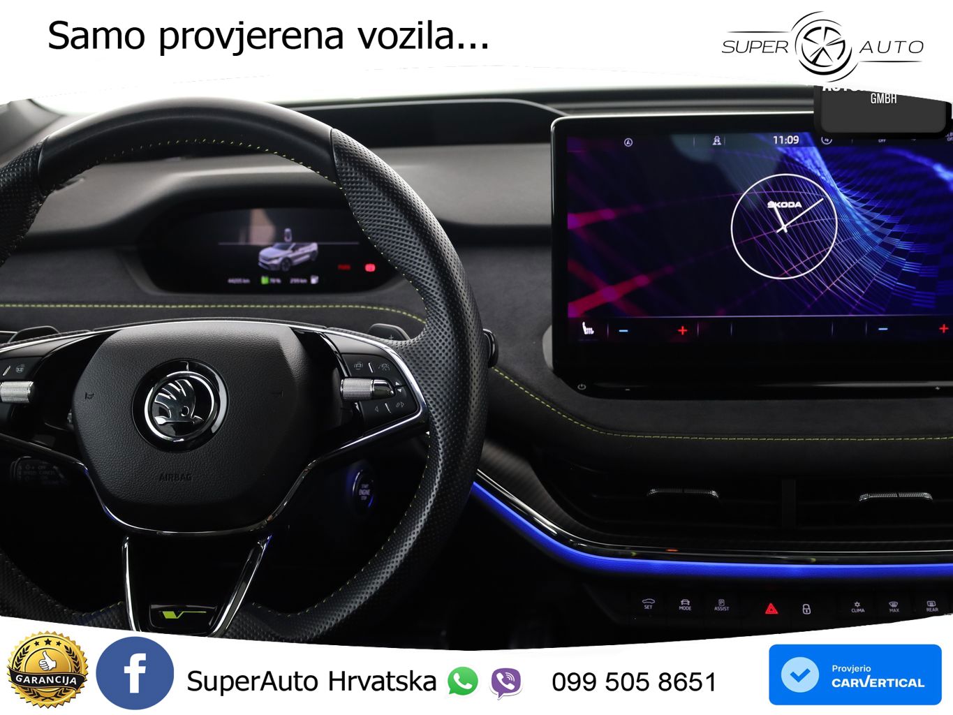 Škoda Enyaq Coupe iV RS 82 kWh (299 KS) AWD LED+GR SJED+ACC