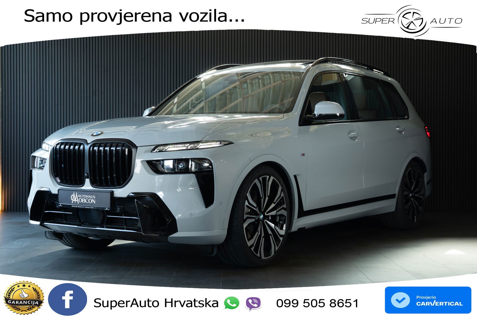 BMW X7 40d (352 KS) xDrive Steptronic M Sport LED+GR SJED+ACC