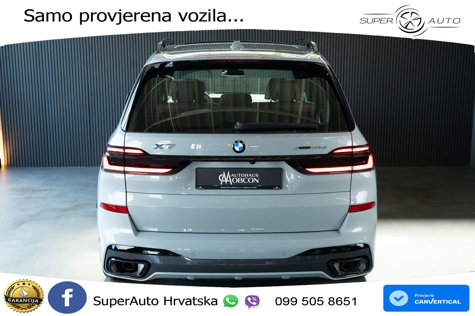 BMW X7 40d (352 KS) xDrive Steptronic M Sport LED+GR SJED+ACC