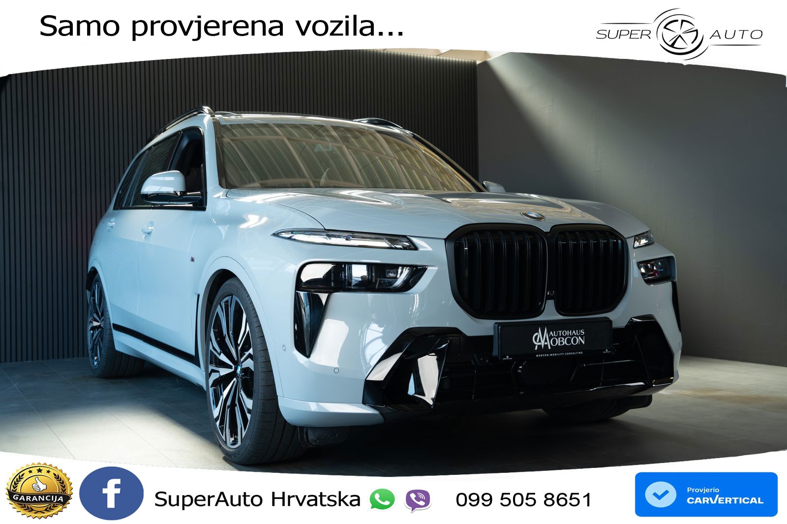 BMW X7 40d (352 KS) xDrive Steptronic M Sport LED+GR SJED+ACC