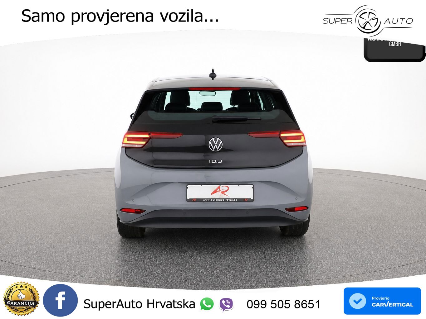 Volkswagen ID.3 Pro 62 kWh (204 KS)