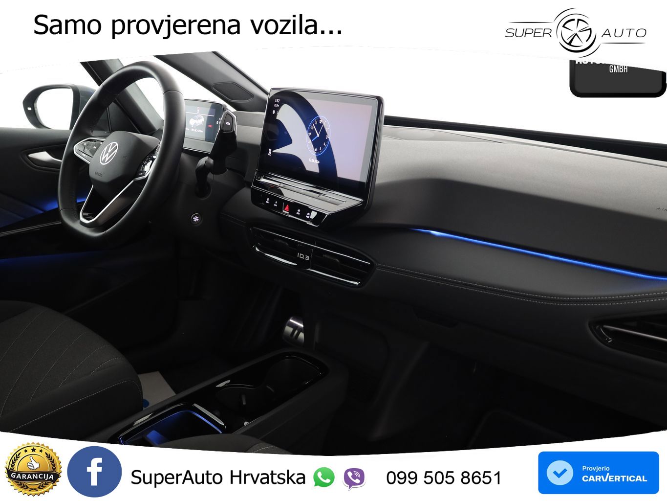 Volkswagen ID.3 Pro 62 kWh (204 KS)