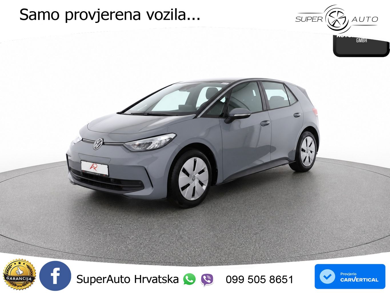 Volkswagen ID.3 Pro 62 kWh (204 KS)