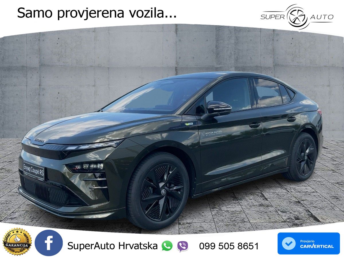Škoda Enyaq Coupe iV RS 82 kWh (340 KS) AWD LED+GR SJED+ACC