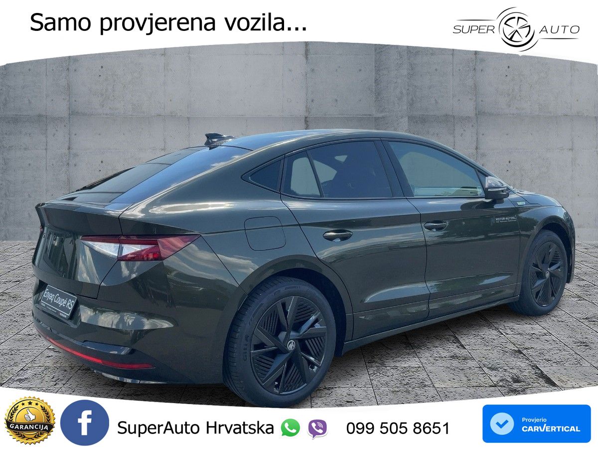 Škoda Enyaq Coupe iV RS 82 kWh (340 KS) AWD LED+GR SJED+ACC