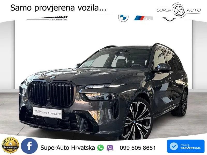 BMW X7 40d (352 KS) xDrive Steptronic M Sport LED+GR SJED+ACC