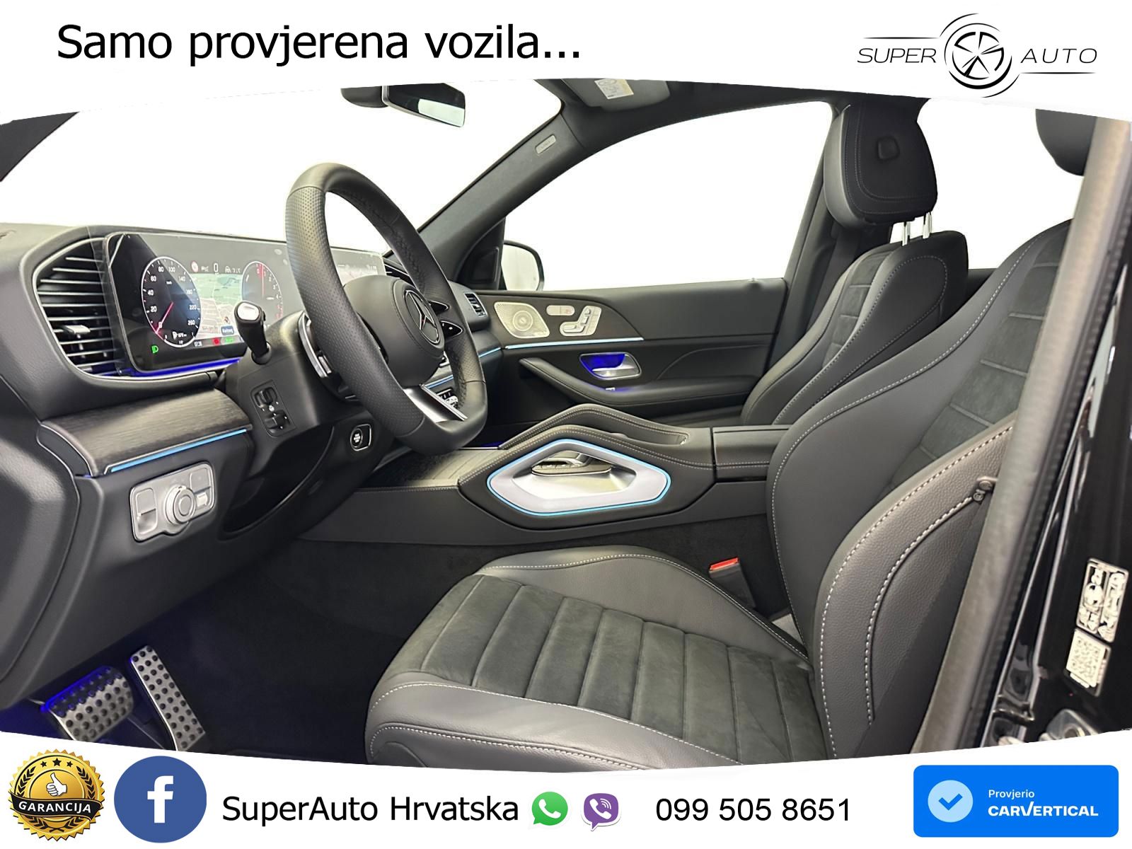 Mercedes GLE 300d (269 KS) EQ Boost 4MATIC 9G-TRONIC AMG ZRAČNI+ACC+4xGR SJED+360