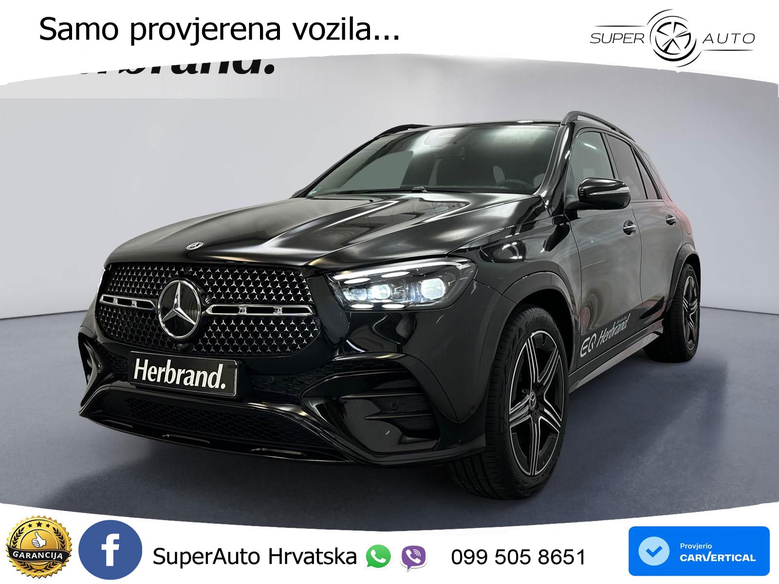 Mercedes GLE 300d (269 KS) EQ Boost 4MATIC 9G-TRONIC AMG ZRAČNI+ACC+4xGR SJED+360