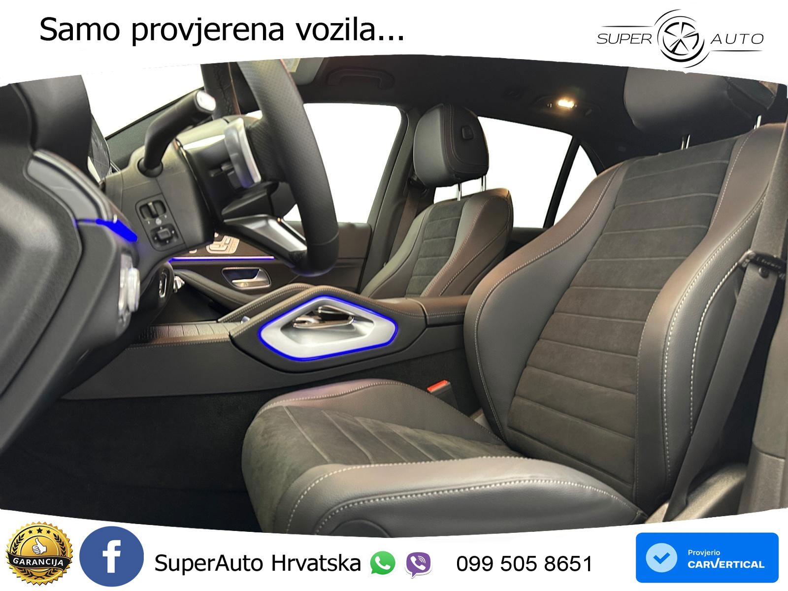 Mercedes GLE 300d (269 KS) EQ Boost 4MATIC 9G-TRONIC AMG ZRAČNI+ACC+4xGR SJED+360