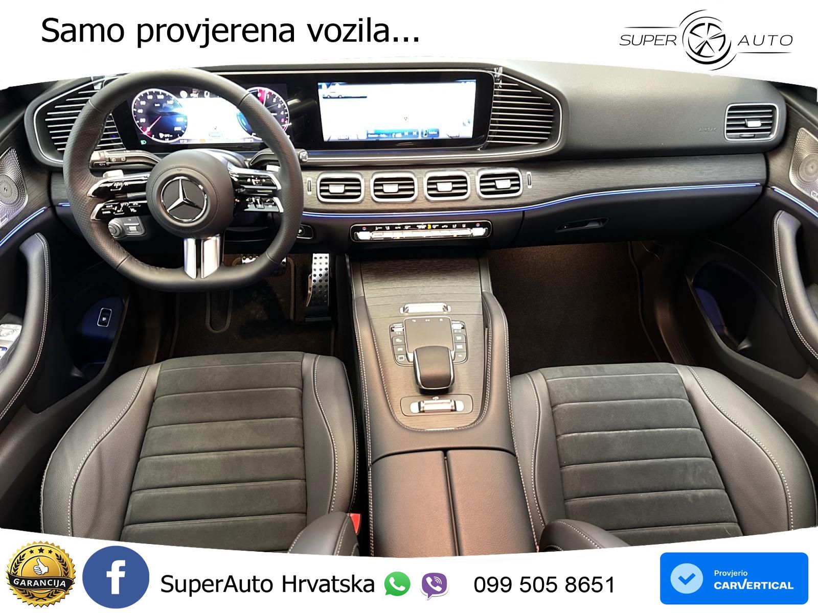 Mercedes GLE 300d (269 KS) EQ Boost 4MATIC 9G-TRONIC AMG ZRAČNI+ACC+4xGR SJED+360
