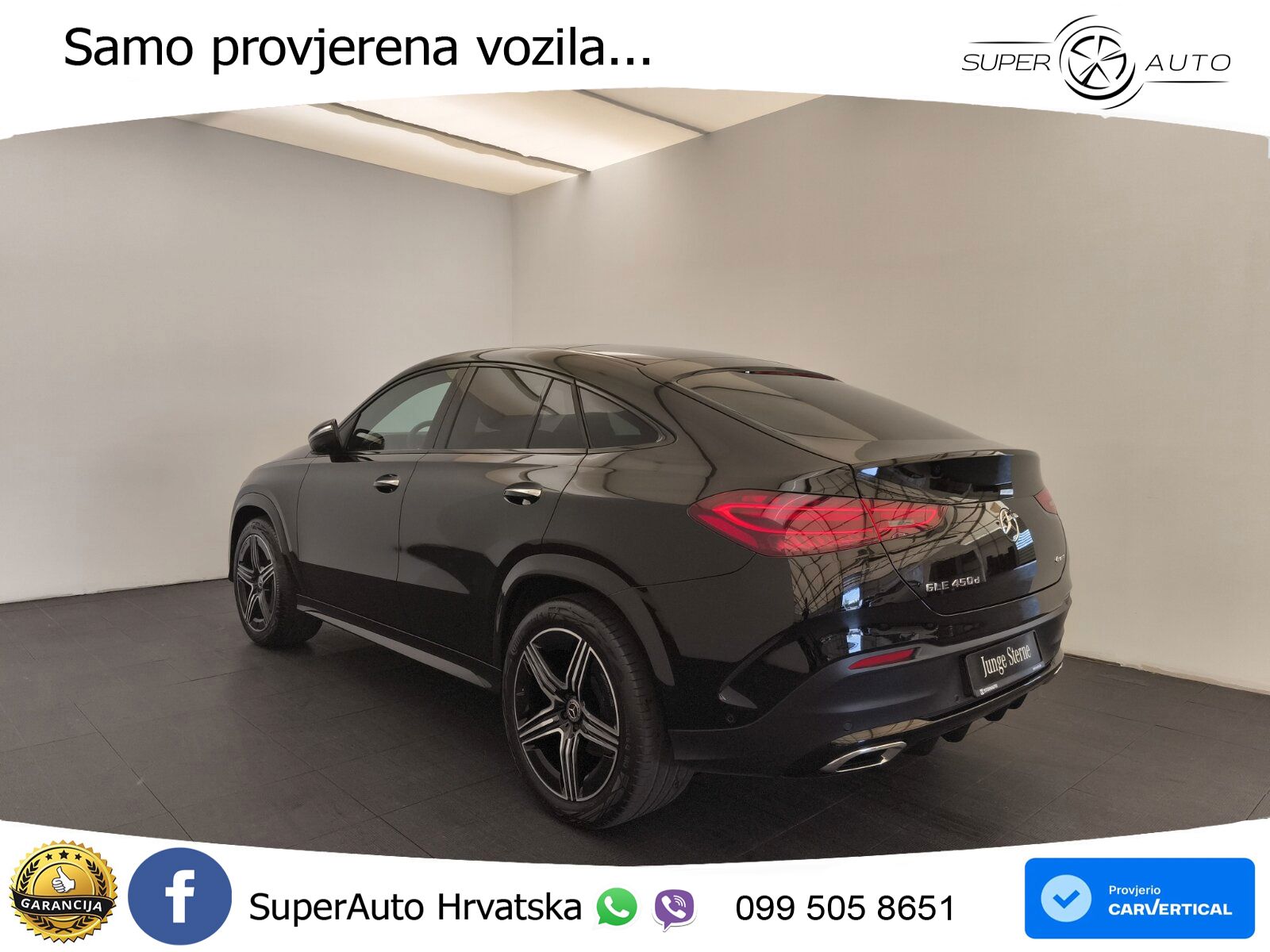 Mercedes GLE Coupe 450d (367 KS) EQ Boost 4MATIC 9G-TRONIC AMG LED+GR SJED+ACC