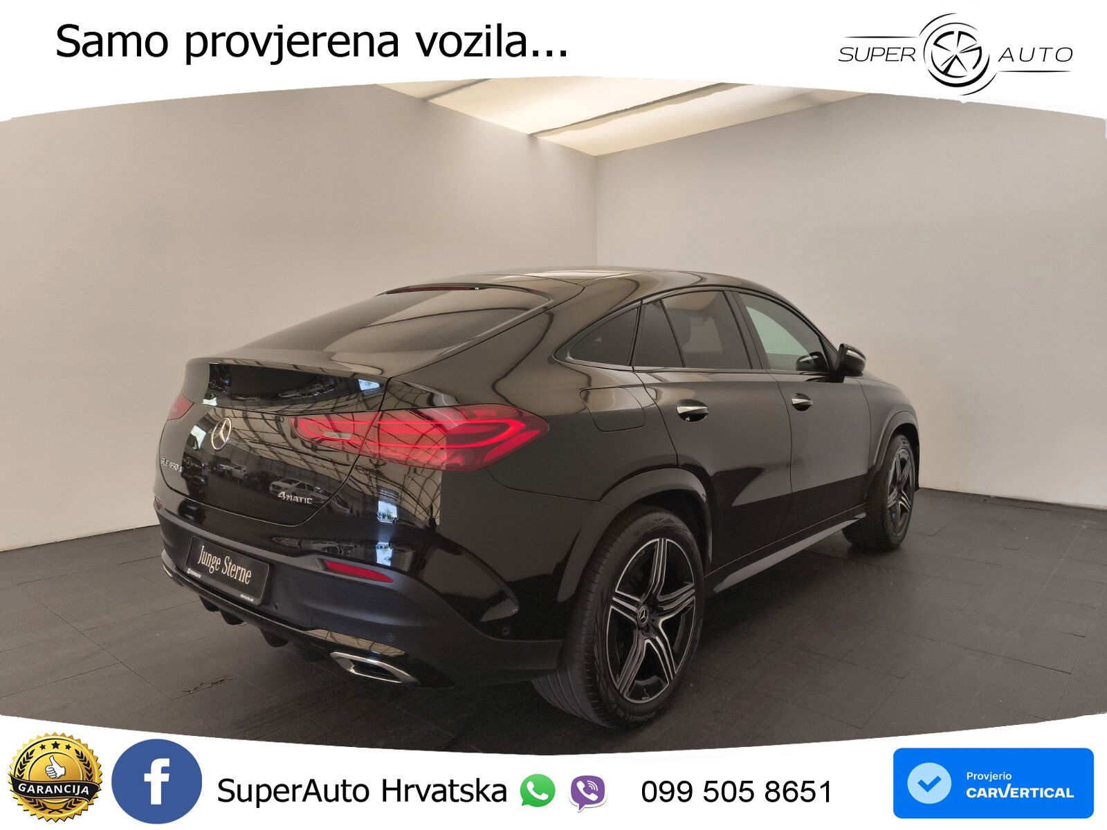Mercedes GLE Coupe 450d (367 KS) EQ Boost 4MATIC 9G-TRONIC AMG LED+GR SJED+ACC
