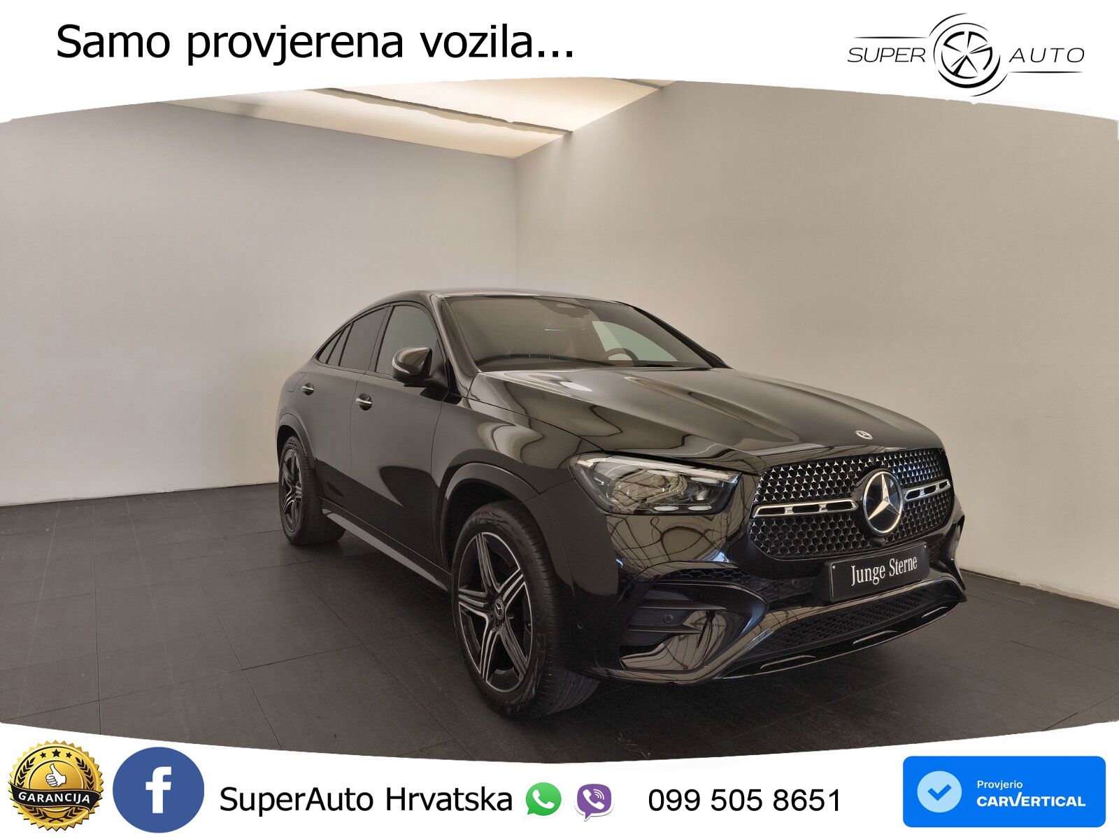 Mercedes GLE Coupe 450d (367 KS) EQ Boost 4MATIC 9G-TRONIC AMG LED+GR SJED+ACC
